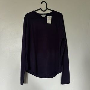 Women’s purple sweater
